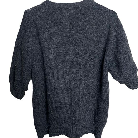 Vintage Valentino Sport Short Sleeve Sweater Womens Large - Picture 7 of 9